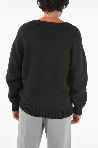 Cardigan OW PATCH in Misto Cotone