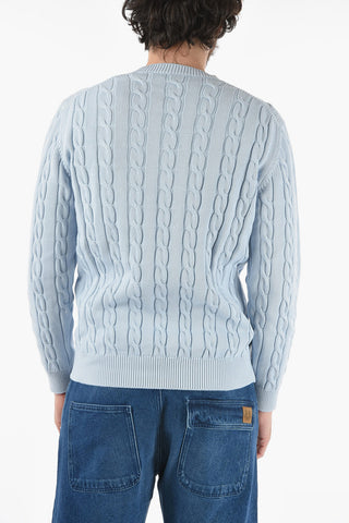 Maglia Girocollo a Trecce 