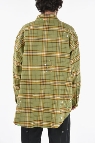 Tartan Overshirt with Double Breast Pocket