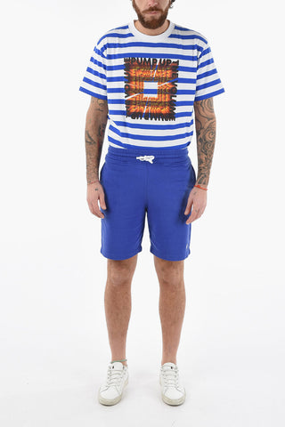 Solid Color CROSS BASKET Sweatshorts