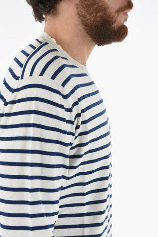 Maglia Girocollo Bicolore a Righe Awning