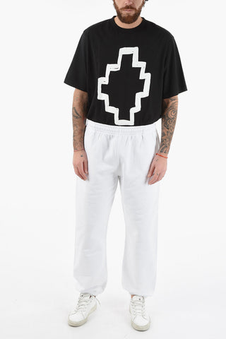 Solid Color SINGLE ARROW Joggers with Contrasting Logo