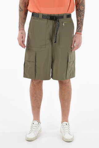 Shorts Cargo con Cintura Logata