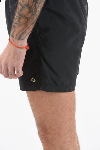Costume da Bagno Boxer COLOURFUL CROSS con Coulisse