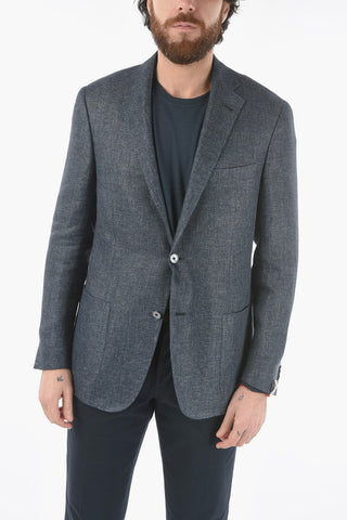 side vents notch lapel GATE 2-button blazer