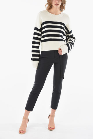Maglia Girocollo LAURA a Righe Awning Bicolore