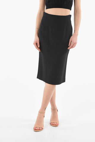 Pencil Skirt with Split