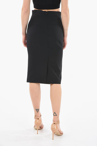 Pencil Skirt with Split