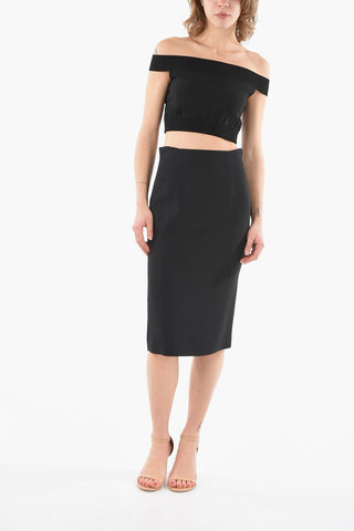 Pencil Skirt with Split