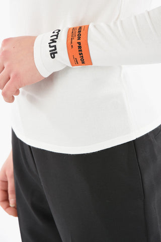 CTNMB Maglia in Tessuto Stretch con Collo a Lupetto