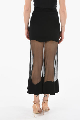 Skirt with Sheer Detail