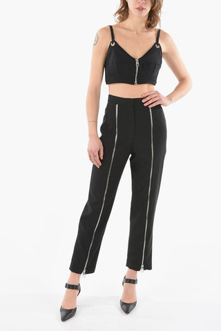 Sartorial Pants with Zip Details