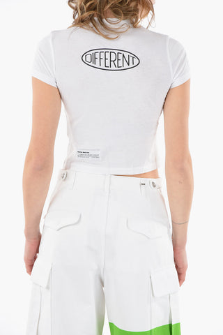 Crew-neck Crop T-Shirt