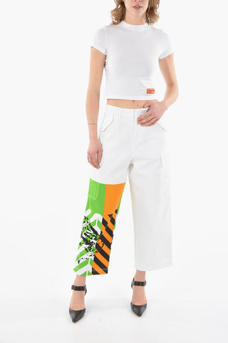 Crew-neck Crop T-Shirt