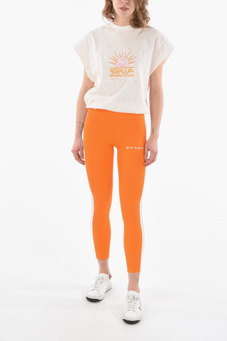 Side Contrasting Band TRACK Leggings