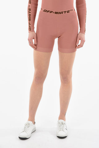SEASONAL Stretch Fabric LOGO BAND Biking Shorts
