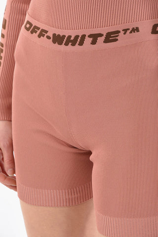 SEASONAL Stretch Fabric LOGO BAND Biking Shorts