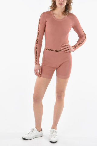 SEASONAL Stretch Fabric LOGO BAND Biking Shorts