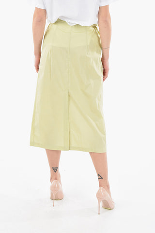 Front and Back Split VERONA High-Waist Skirt