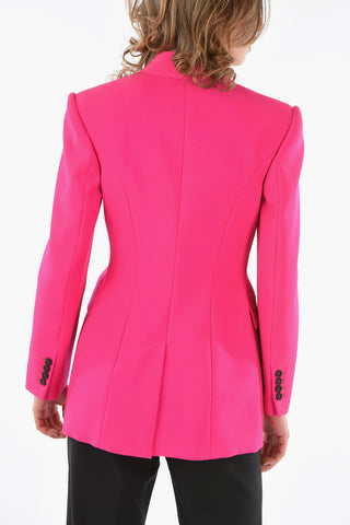 Wool Double Breasted Blazer