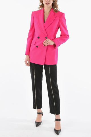 Wool Double Breasted Blazer