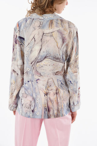 Camicia Pijama in Seta Stampa BOSCH