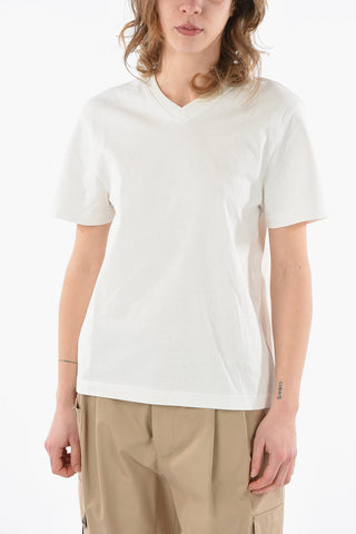 V-neck Cotton T-shirt