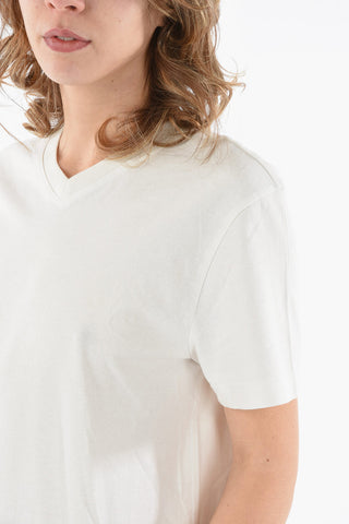V-neck Cotton T-shirt