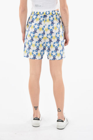 CRUISE Stars Printed Nylon Shorts