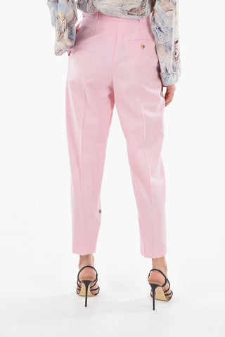 Pleated Wool Pants
