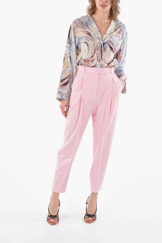 Pleated Wool Pants