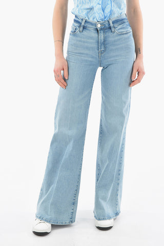 High Waist Boot Cut LE PALAZZO Jeans 33cm