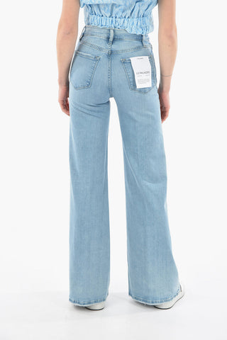 High Waist Boot Cut LE PALAZZO Jeans 33cm