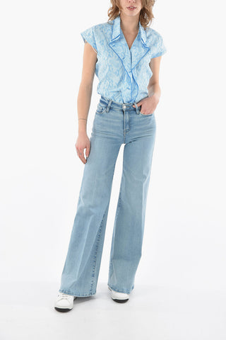 High Waist Boot Cut LE PALAZZO Jeans 33cm