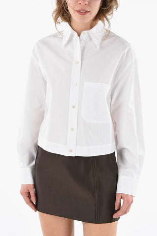 Cotton Shirt with Breast-pocket 