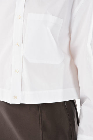 Cotton Shirt with Breast-pocket 