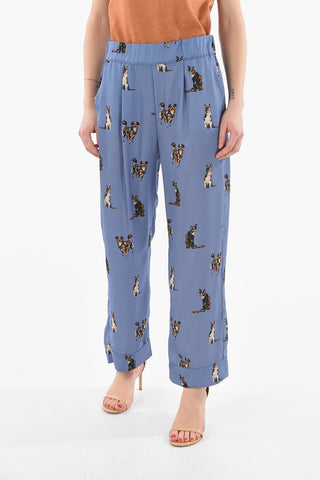 Pantaloni PERLA a 2 Tasche Stamati All-Over