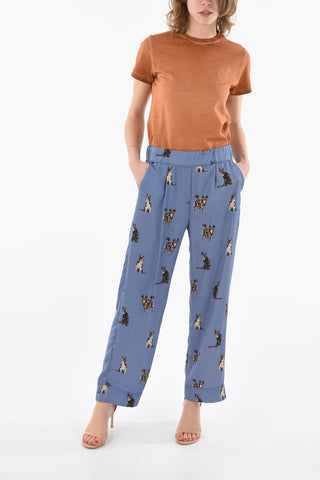 Pantaloni PERLA a 2 Tasche Stamati All-Over