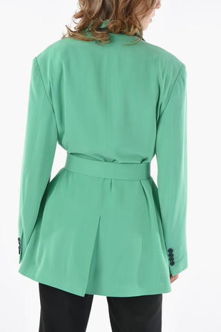 Blazer Doppiopetto con Cintura