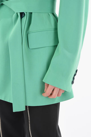 Double Breasted Blazer with Belt