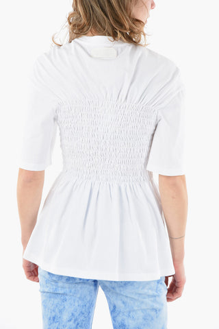T-Shirt SMOCKING STITCH in Cotone Sostenibile