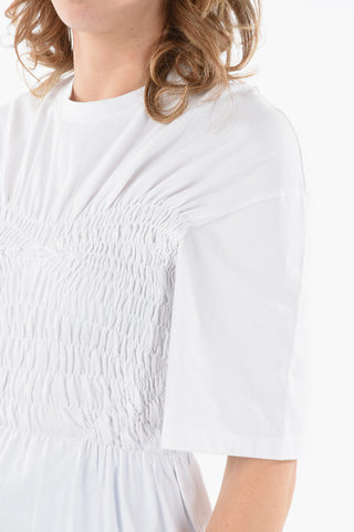 T-Shirt SMOCKING STITCH in Cotone Sostenibile