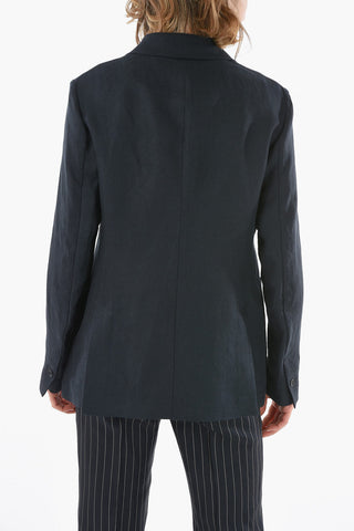 Blazer BEST in Lino Sfoderato a Un Bottone