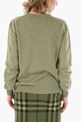 ARTISANAL Maglia in Lana e Cashmere con Collo a V
