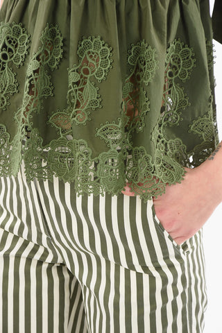 Top CANYOX con Pizzo e Scollatura Profonda
