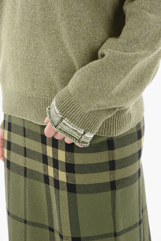ARTISANAL Maglia Girocollo in Lana e Cashmere