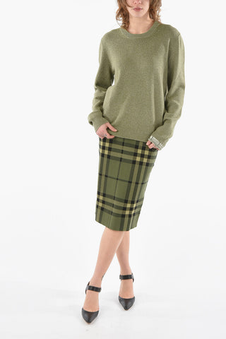 ARTISANAL Maglia Girocollo in Lana e Cashmere