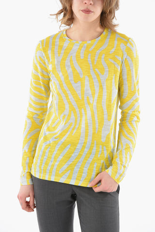 Animal Printed Loong Sleeves T-shirt