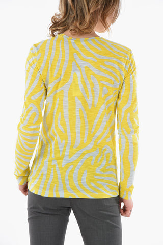 Animal Printed Loong Sleeves T-shirt