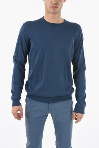 Cotton Crew-neck Sweater